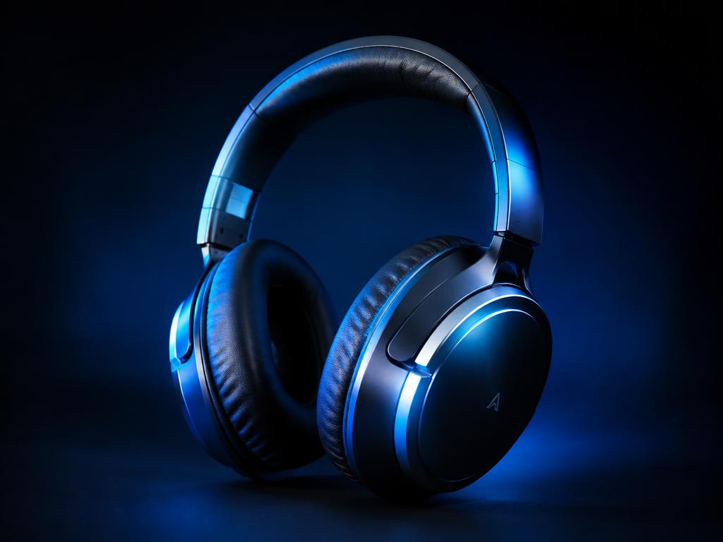 Aurora Audio headphone product-render concept